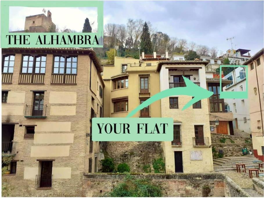 Apartmán Spacious Loft / Literally At The Foot Of Alhambra Granada Exteriér fotografie